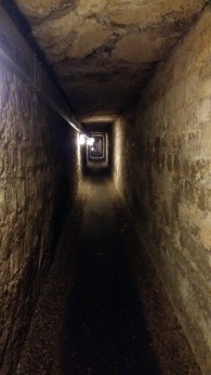 Inside catacomb